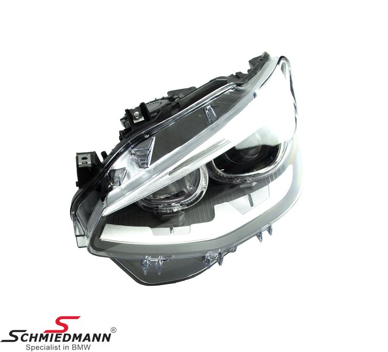 Headlight D1S H7 L Side Complete Bi Xenon Without Adaptive Light