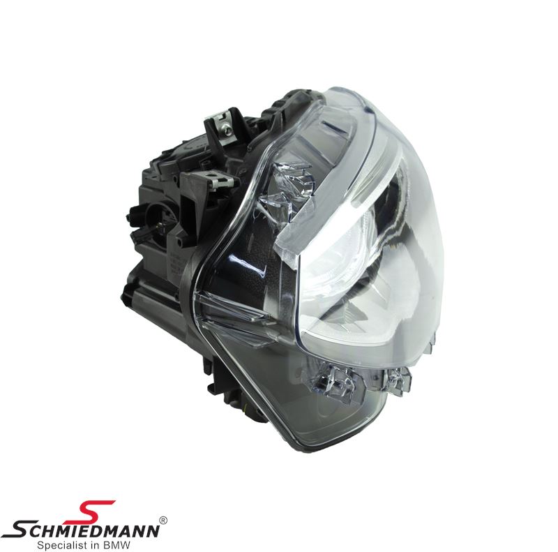 Headlight D1S H7 L Side Complete Bi Xenon Without Adaptive Light