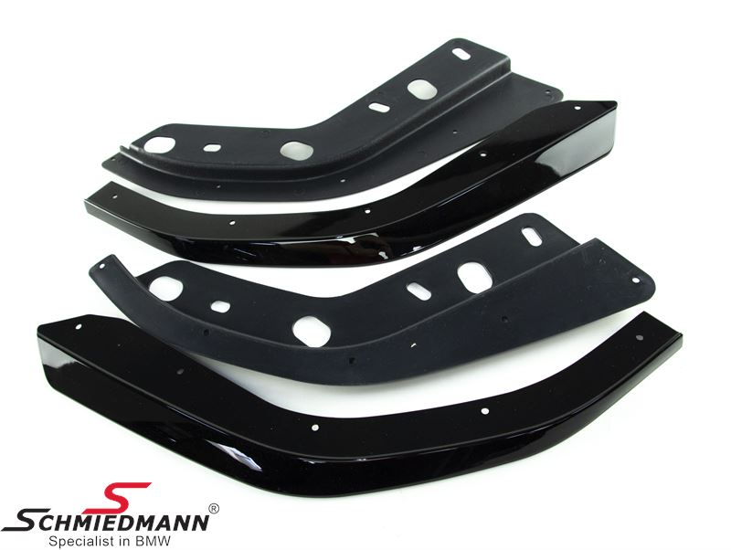 Frontspoiler Lip Set Gloss Black Hockenheim For M Sport Frontspoiler