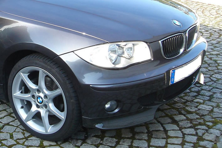 BMW E87 BMW aerodynamic frontspoiler-læbe