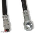 34321120013S 34321120013 34 32 1 120 013 1120013 BMW E21 -  Brake hose outer rear from trailing arm-calipers, -Schmiedmann HG High Grade- inclusive clips
