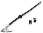 34326766966S 34326766966 34 32 6 766 966 6766966 BMW Z4 (E85) -  Brake hose front -Schmiedmann HG High Grade- inclusive clips