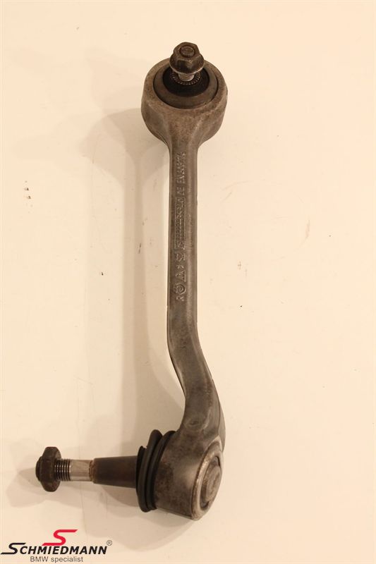 Wishbone alloy with rubber mounting R.-side