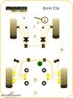 PFR5-504-15BLK BMW E28 -  Powerflex racing -Black Series- stabilizer bush-set rear 15MM