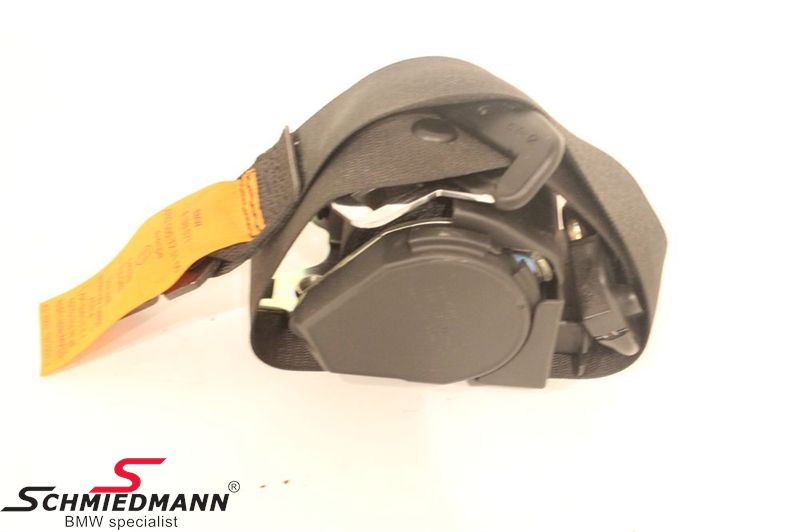 Seat belt -black- front L.-side