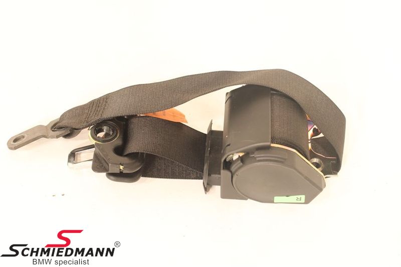 Seat belt -black- front R.-side