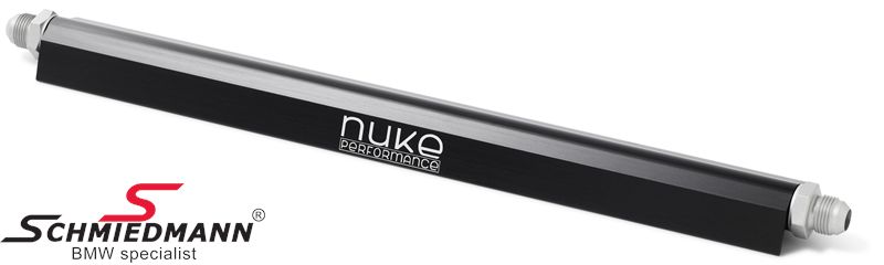 Nuke fuel rail black 4cyl