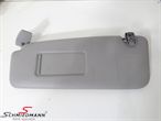 B51167066649 Sun visor grey "Vinyl" with make up mirror L.-side