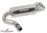 B5435.00762  Eisenmann sport rear silencer 2XØ76MM 
