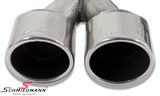 SCMX5M86R BMW X5 (E70) -  Schmiedmann stainless steel sport rear silencer -Lightweight Race- without exhaust regulation-valve 4XØ86MM