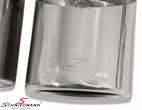 SCMX5M86R BMW X5 (E70) -  Schmiedmann stainless steel sport rear silencer -Lightweight Race- without exhaust regulation-valve 4XØ86MM