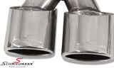 SCMX5M86R BMW X5 (E70) -  Schmiedmann stainless steel sport rear silencer -Lightweight Race- without exhaust regulation-valve 4XØ86MM
