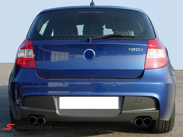 BMW E87 - 4 pipe exhaust-and body 