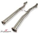 982933 BMW F11 LCI -  X-pipe for Supersprint 4 tailpipe exhaust