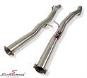 982933 BMW F11 LCI -  X-pipe for Supersprint 4 tailpipe exhaust