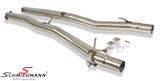 982933 BMW F11 LCI -  X-pipe for Supersprint 4 tailpipe exhaust