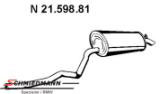 18312248260 Rear silencer R.-side
