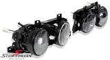 SF34/32CLA  Headlight-set DE black H1 -Black Classic-