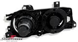 SF34/32CLA  Headlight-set DE black H1 -Black Classic-