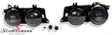 SF34/32CLA  Headlight-set DE black H1 -Black Classic-