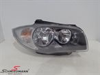 B63117249650 63117249650 63 11 7 249 650 7249650 宝马 E81 -  Headlight H7 R.-side complete without xenon/adaptive light (unoriginal) Depo