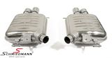 B5438.00904 BMW F10 LCI -  Sports rear silencer set Eisenmann tailpipes round 4XØ90MM