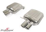 B5438.00904 BMW F10 LCI -  Sports rear silencer set Eisenmann tailpipes round 4XØ90MM