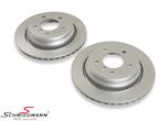 34216767060H 34216767060 34 21 6 767 060 6767060  Brzdové kotouce zadní 298X20MM - chlazené, originál Hella-Pagid
