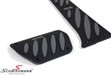 SCMAUPEXGRHD  Schmiedmann alloy pedal set (RHD) black/grey -Exclusive- with inserted logoplates
