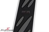 SCMAUPEXGRHD  Schmiedmann alloy pedal set (RHD) black/grey -Exclusive- with inserted logoplates