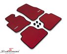 SCMF32EXXRR  Floormats front/rear original Schmiedmann -Exclusive Red- extra thick quality