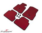 SCMF36SPRR BMW F36 LCI -  Floormats front/rear original Schmiedmann -Sport EVO Red- red
