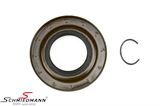 BMW 33107505605 33107505605 33 10 7 505 605 7505605 / 33-10-7-505-605 33107505605 33 10 7 505 605 7505605 BMW E90 LCI -  Shaft seal final drive with lock ring by output shaft 100X50X10MM