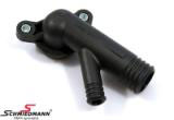 11531739208 Flange for waterhose on the back of the cylinderhead