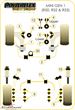 PFF5-102-24BLK MINI R50 -  Powerflex racing -Black Series- stabilizer bush-set front 24MM (Diagram ref. 2)