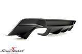 53461 BMW E92 -  Trim panel original Rieger for M-tech rear bumper with double tailpipe both sides - To be painted