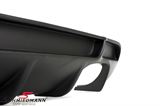 53461 BMW E92 -  Trim panel original Rieger for M-tech rear bumper with double tailpipe both sides - To be painted