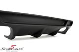 53461 BMW E92 -  Trim panel original Rieger for M-tech rear bumper with double tailpipe both sides - To be painted
