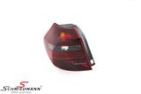 63210432621 63210432621 63 21 0 432 621 0432621 BMW E87 LCI -  Taillight Black Line L.-side