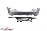 HS60LCIMOTPDC BMW E60 LCI -  Rear skirt Motorsport II design
