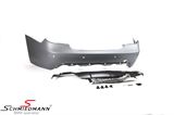 HS60LCIMOTPDC BMW E60 LCI -  Rear skirt Motorsport II design