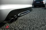 IN46LMCAR  Rear apron trimpanel EVO for M-Technic rearskirt genuine carbon (Please note the installation instructions)