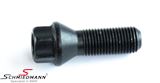 LWB14X1.533S BMW X3 (E83) -  Wheel screw long black 60° conic head SW17 (for 17 nut) M14X1,5 X 33MM 