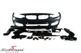 SPKITF32M2PDC BMW F32 LCI -  Spoiler kit -Motorsport II- frontspoiler inclusive sideskirts+rearskirt (the foglights will fit from your original frontbumper).