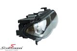 63117166804H 63117166804 63 11 7 166 804 7166804 BMW X5 (E53) -  Headlight D2S/H1 R.-side complete bi-xenon/ without adaptive light, with white direction indicator lights - original Hella Germany