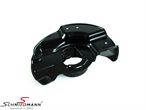 34111159917 34111159917 34 11 1 159 917 1159917  Brake protection plate front L.-side