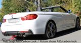 00053479  Rieger rear skirt insert for M-Tech. rear bumper, for double tail pipe R.+L.-side, black
