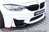 00053420 BMW F80 LCI M3 -  Rieger frontspoiler lip for original M-Tech. frontspoiler