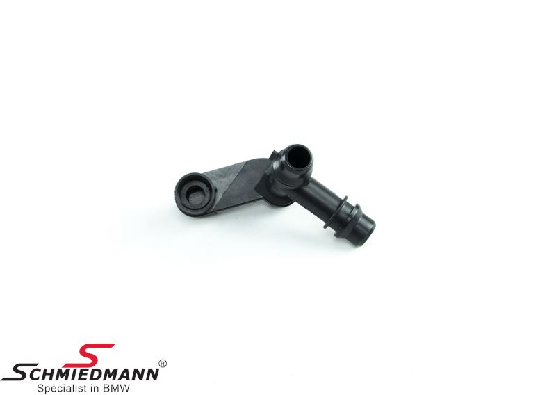 Coolant fitting on radiator for expansion tank (Only for models with automatic transmission)