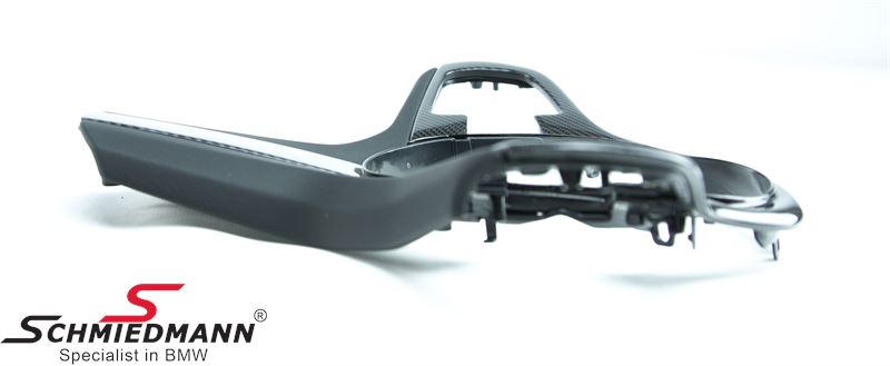 Insert genuine carbon/leather for sport steering wheel original -BMW ///M  Performance- 32302456084 32 30 2 456 084 2456084